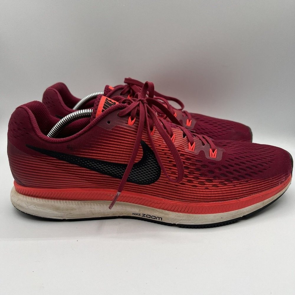 Size 13 - Nike Air Zoom Pegasus 34 Rush Maroon